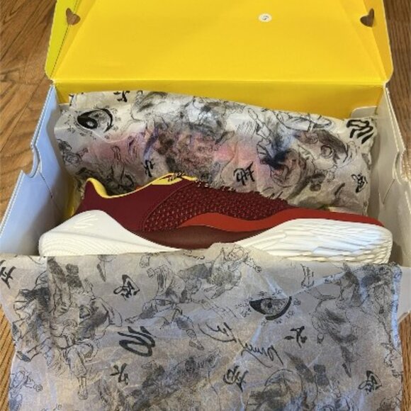 Under Armour Curry 11 Fire Red Unisex Men 11.5/Women 13 - Picture 7 of 7